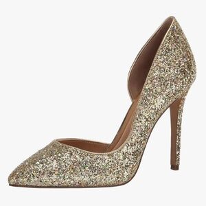 Gold pumps/heels